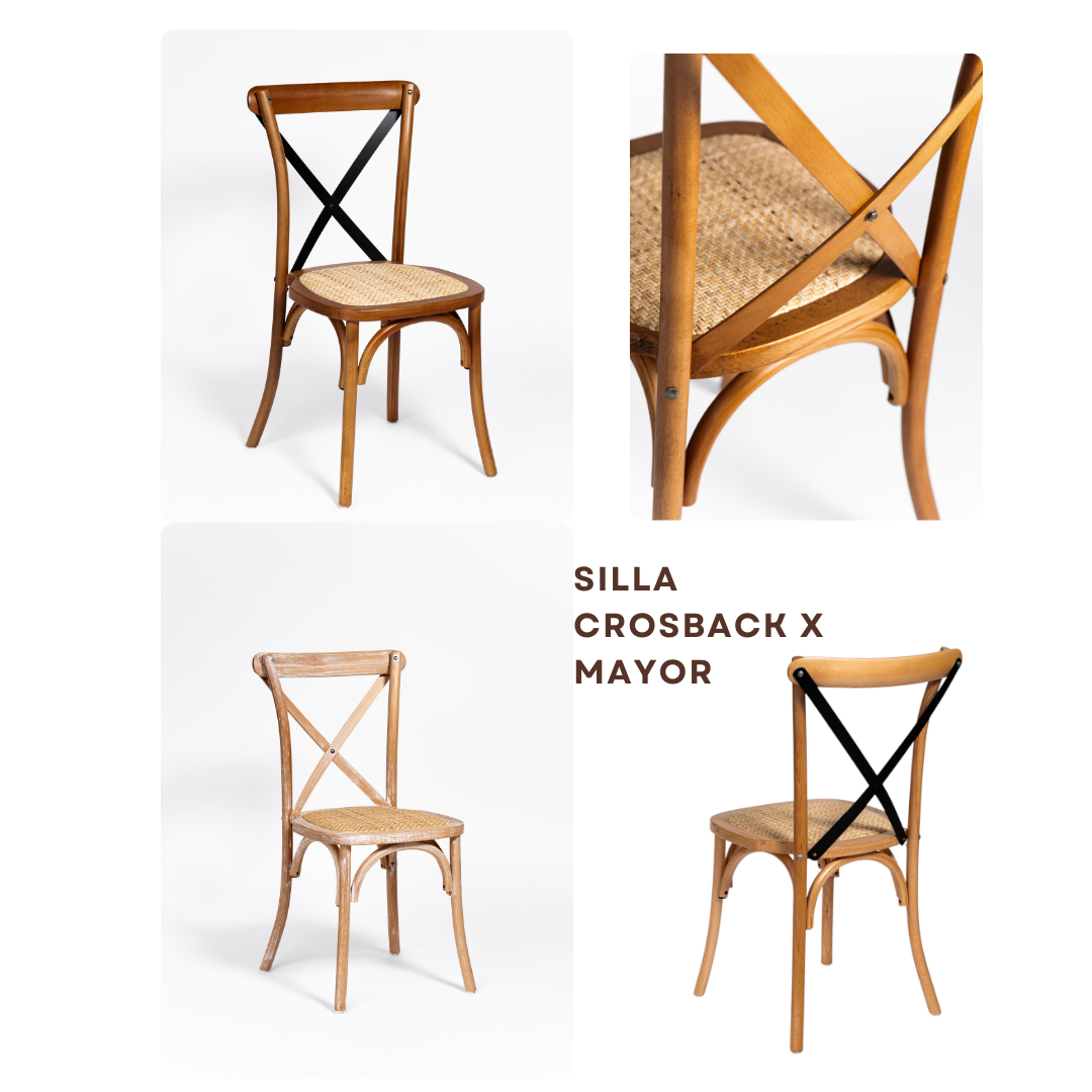Silla Crossback por mayor