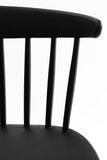 Silla tipo Windsor Negra PP