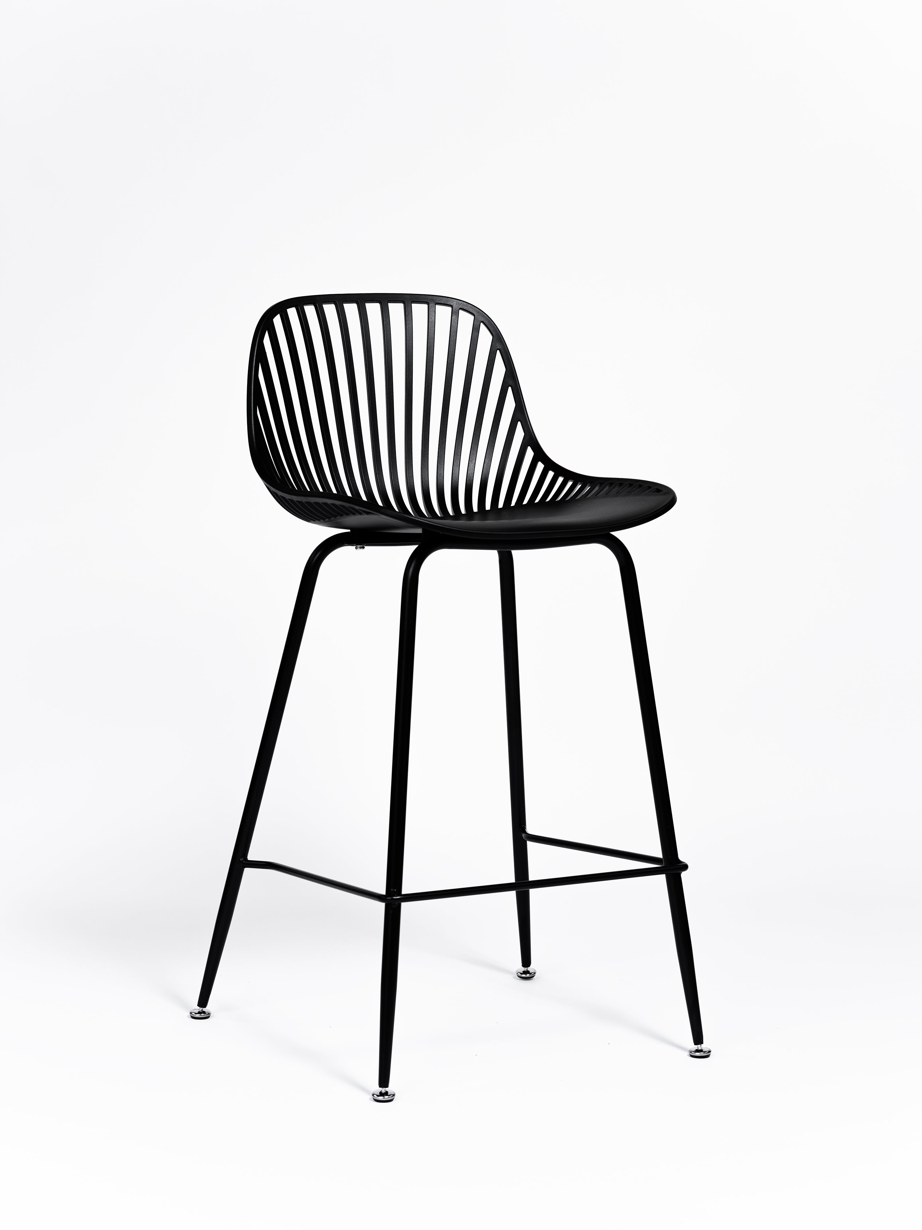 Taburete Kanas Negro 66 cm
