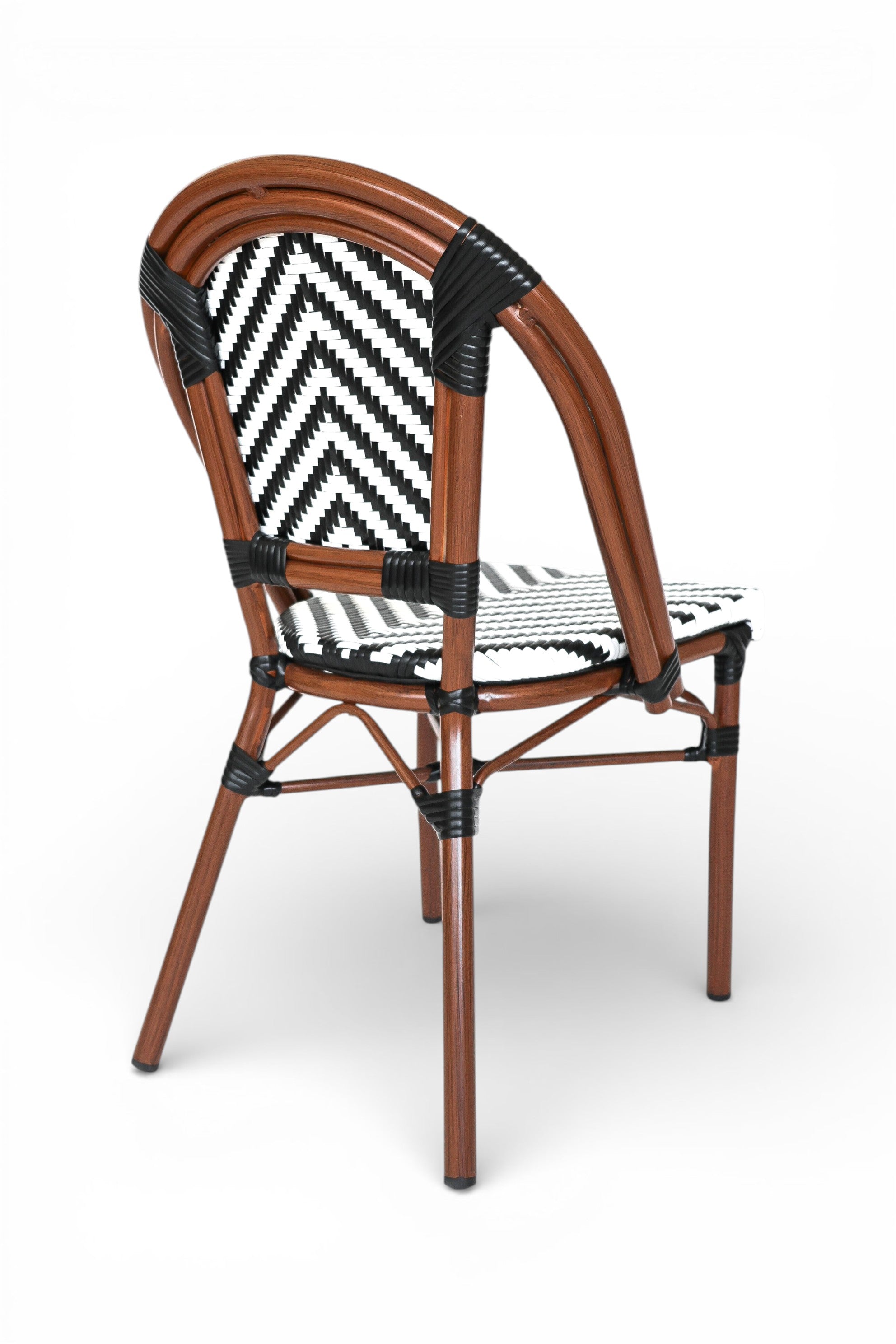 Pack Silla Parisina Negro/Blanca Espiga