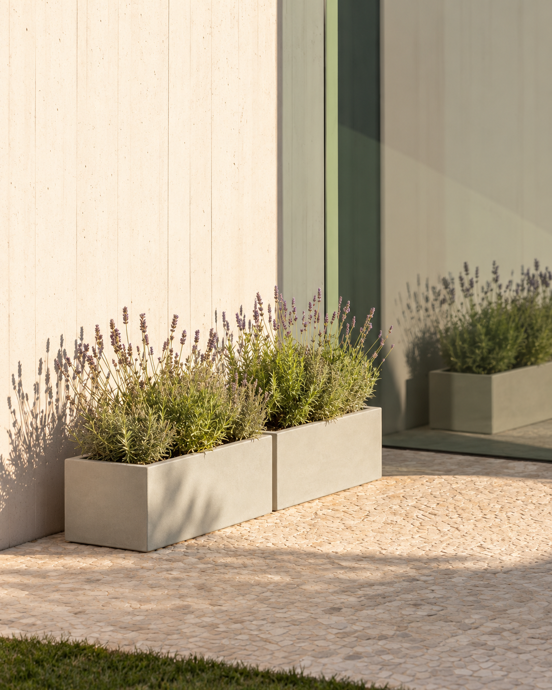 Maceta Trevo Rectangular