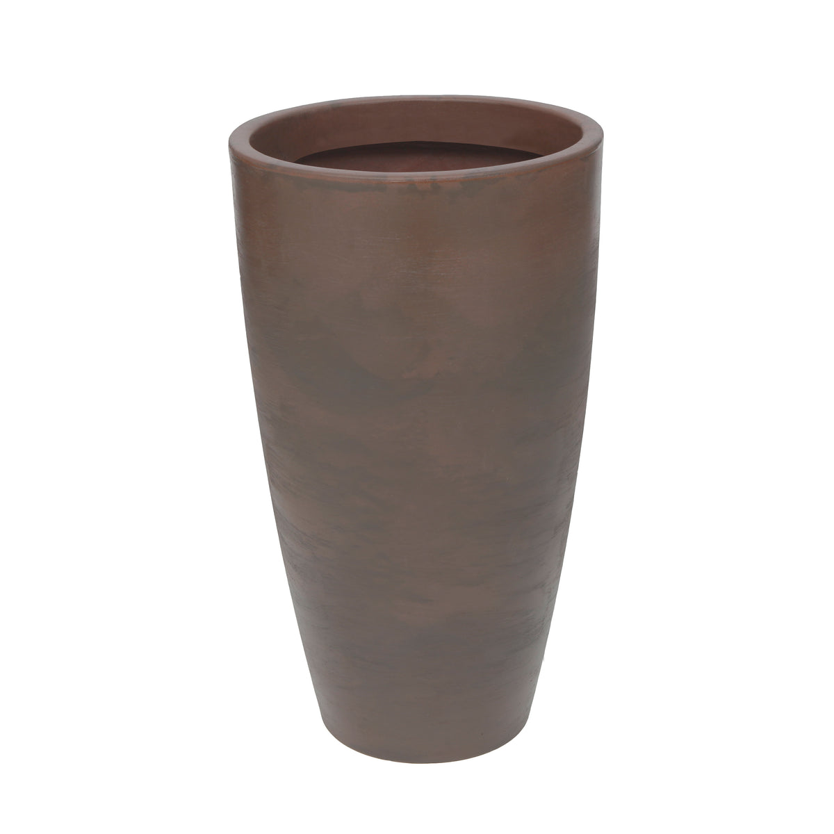 Maceta Lua Acabado Mate Ø43 × 76 cm Caoba