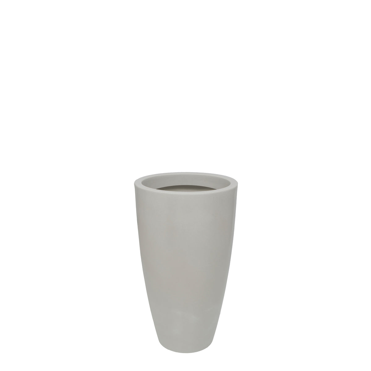 Maceta Vento Acabado Semi Brillo Ø40 × 70 cm Blanco Roto