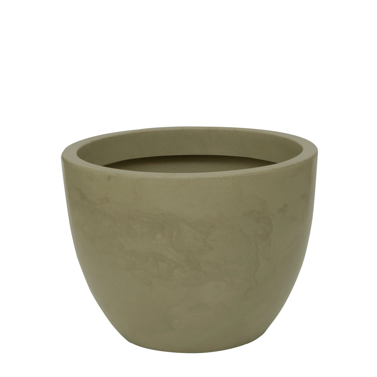 Maceta Vento Acabado Semi Brillo Ø60 × 45 cm Oliva