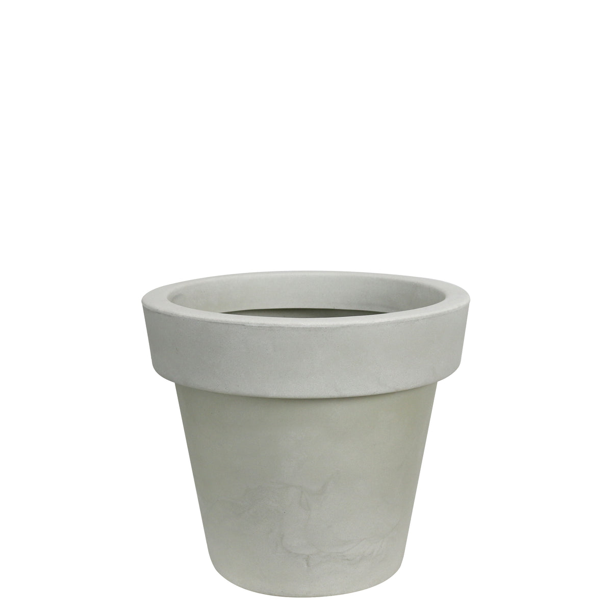 Maceta Sampa Acabado Mate Ø36 × 32 cm Blanco Roto