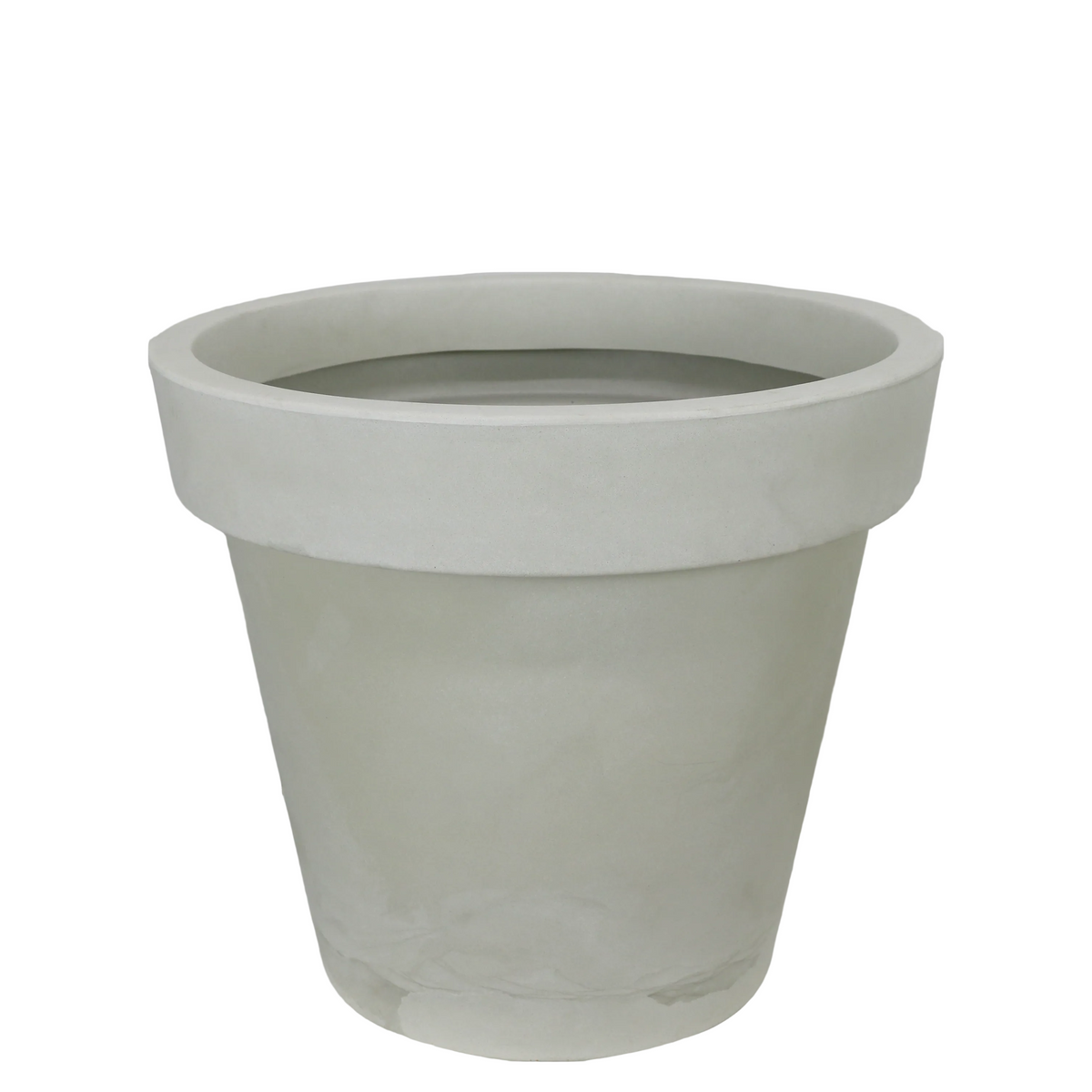 Maceta Sampa Acabado Mate Ø45 × 40 cm Blanco Roto