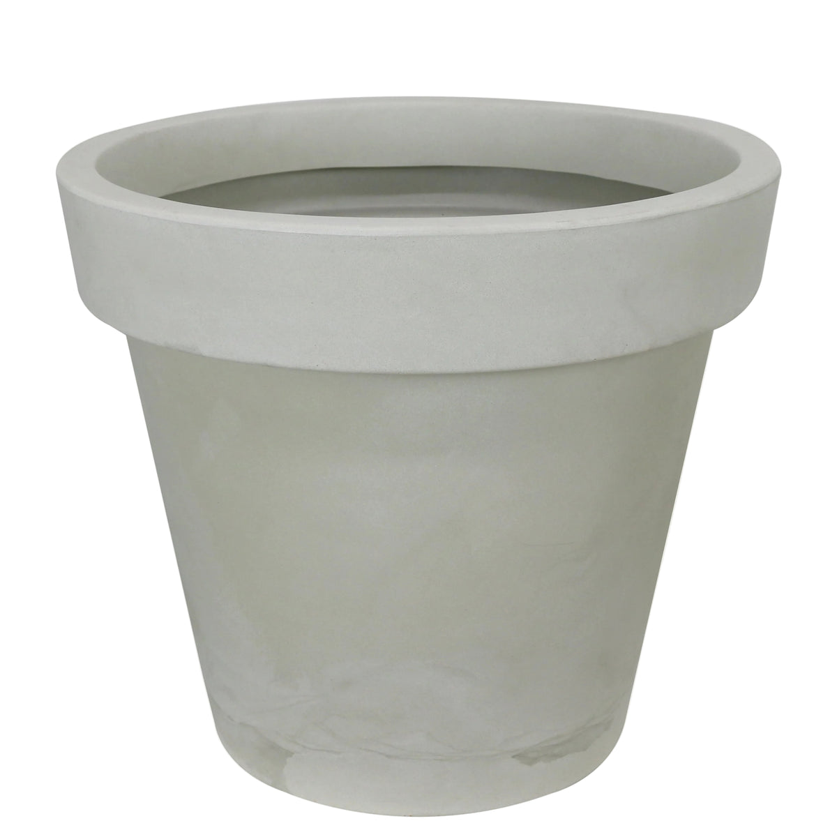 Maceta Sampa Acabado Mate Ø65 × 58 cm Blanco Roto