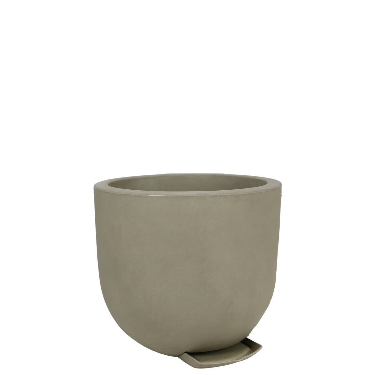 Maceta Garoa Mate (con recolector de agua) Ø40 × 35 cm Oliva