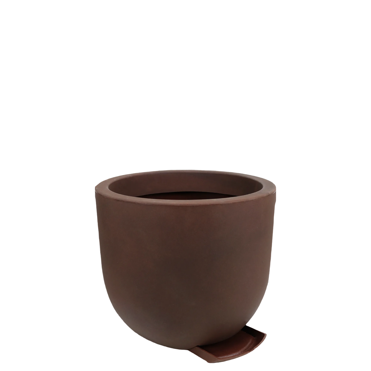 Maceta Garoa Mate (con recolector de agua) Ø40 × 35 cm Caoba