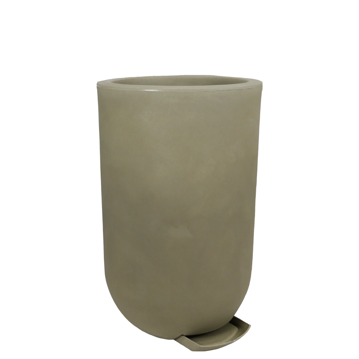 Maceta Garoa Mate (con recolector de agua) Ø40 × 63 cm Oliva