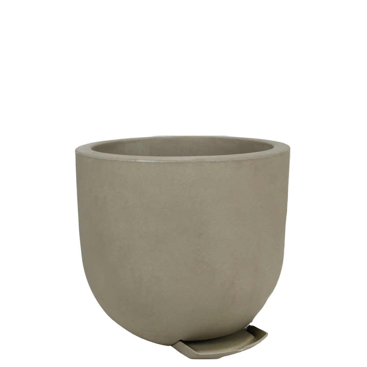Maceta Garoa Mate (con recolector de agua) Ø50 × 45 cm Oliva