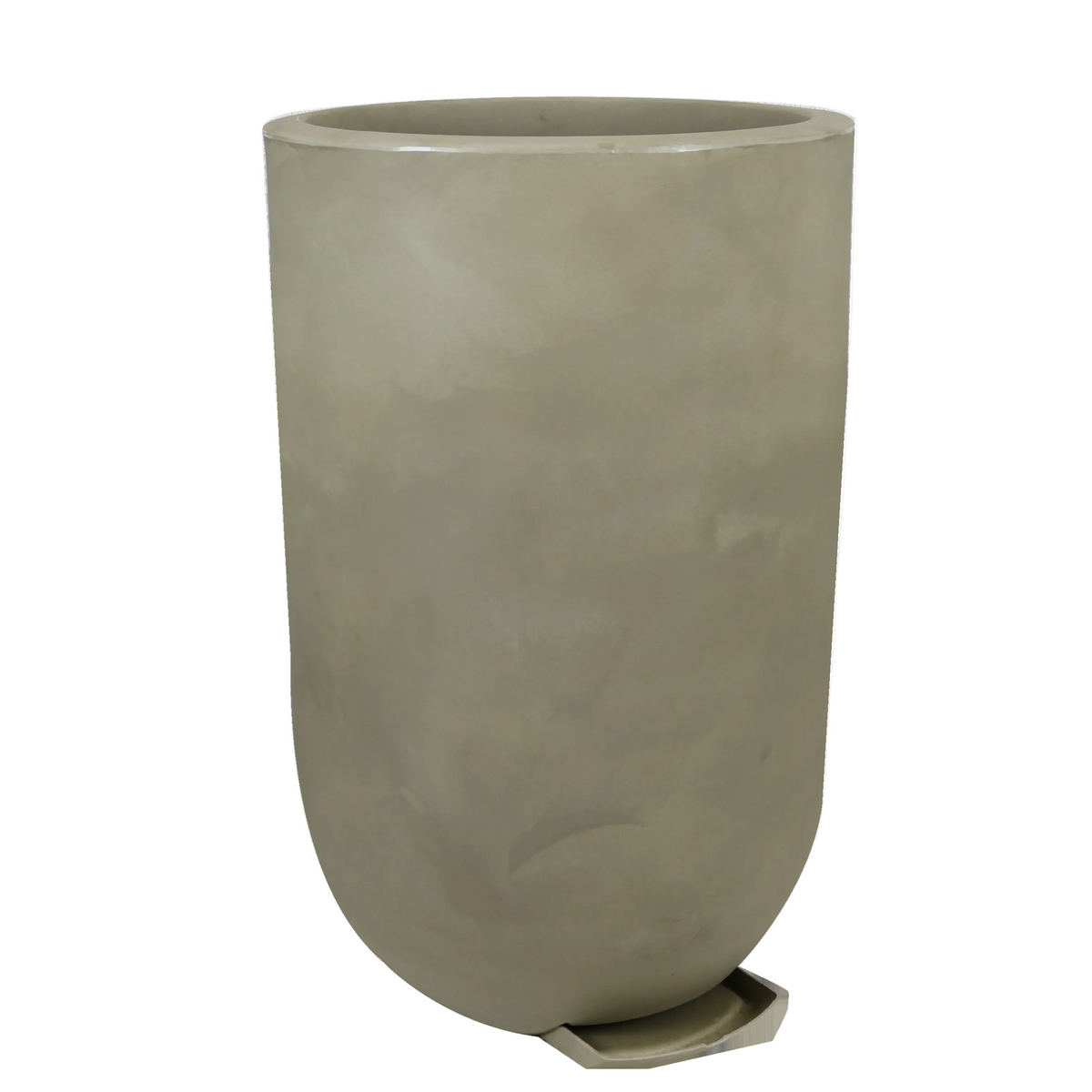 Maceta Garoa Mate (con recolector de agua) Ø50 × 80 cm Oliva