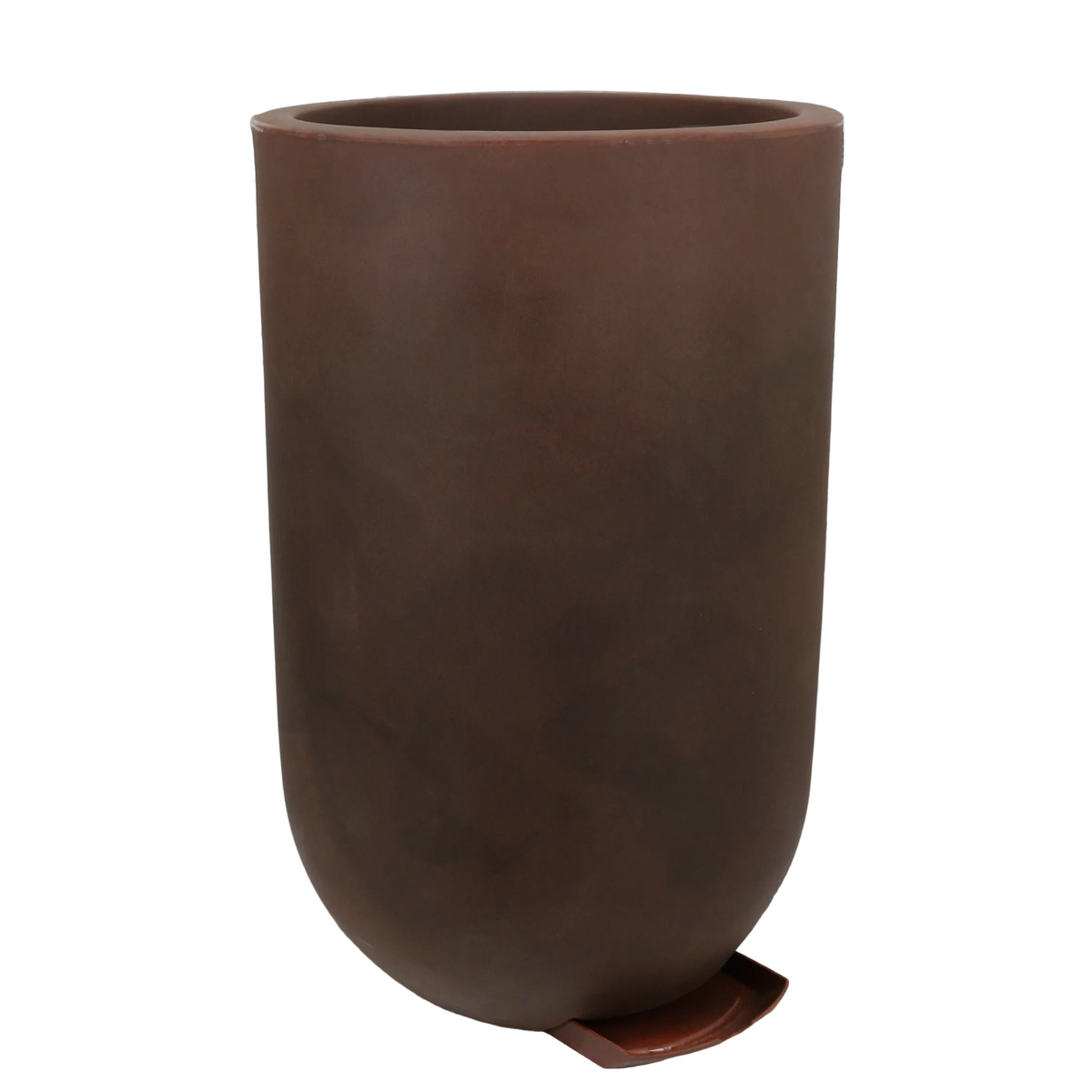 Maceta Garoa Mate (con recolector de agua) Ø50 × 80 cm Caoba