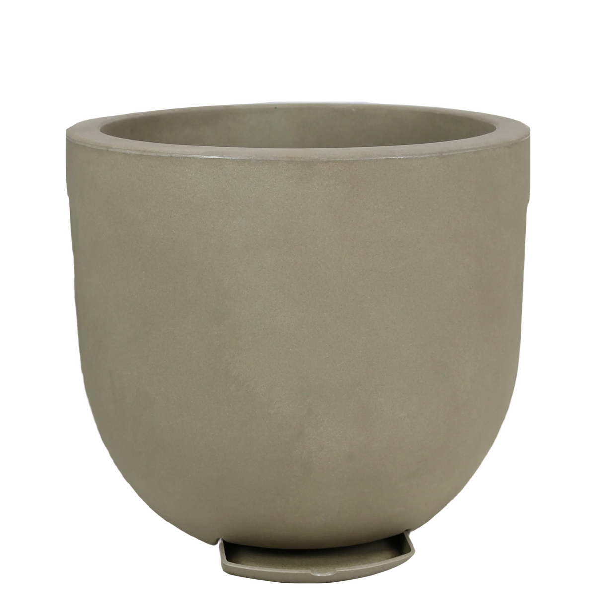 Maceta Garoa Mate (con recolector de agua) Ø70 × 64 cm Oliva