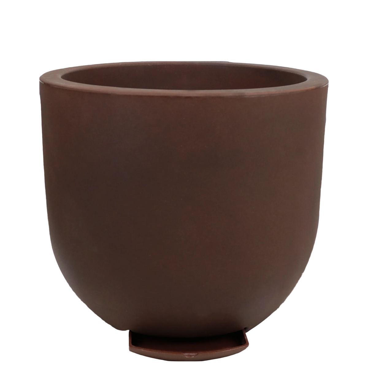 Maceta Garoa Mate (con recolector de agua) Ø70 × 64 cm Caoba