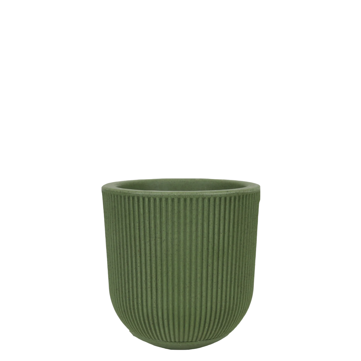 Maceta Terra Acabado Mate Ø29 × 29 cm Verde
