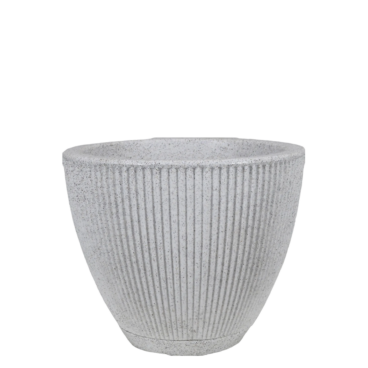 Maceta Terra Acabado Mate Ø42 × 35 cm Blanco Roto