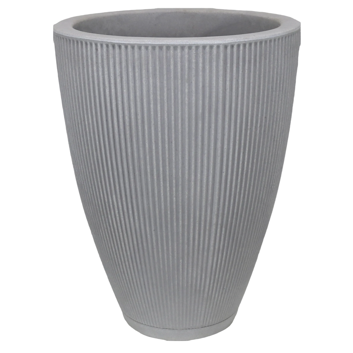 Maceta Terra Acabado Mate Ø50 × 66 cm Gris