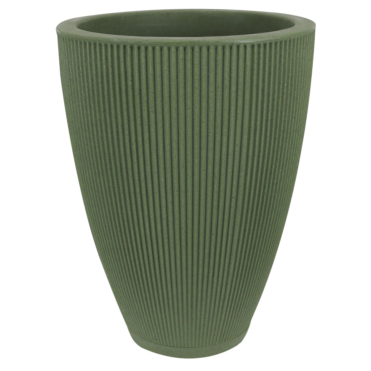 Maceta Terra Acabado Mate Ø50 × 66 cm Verde