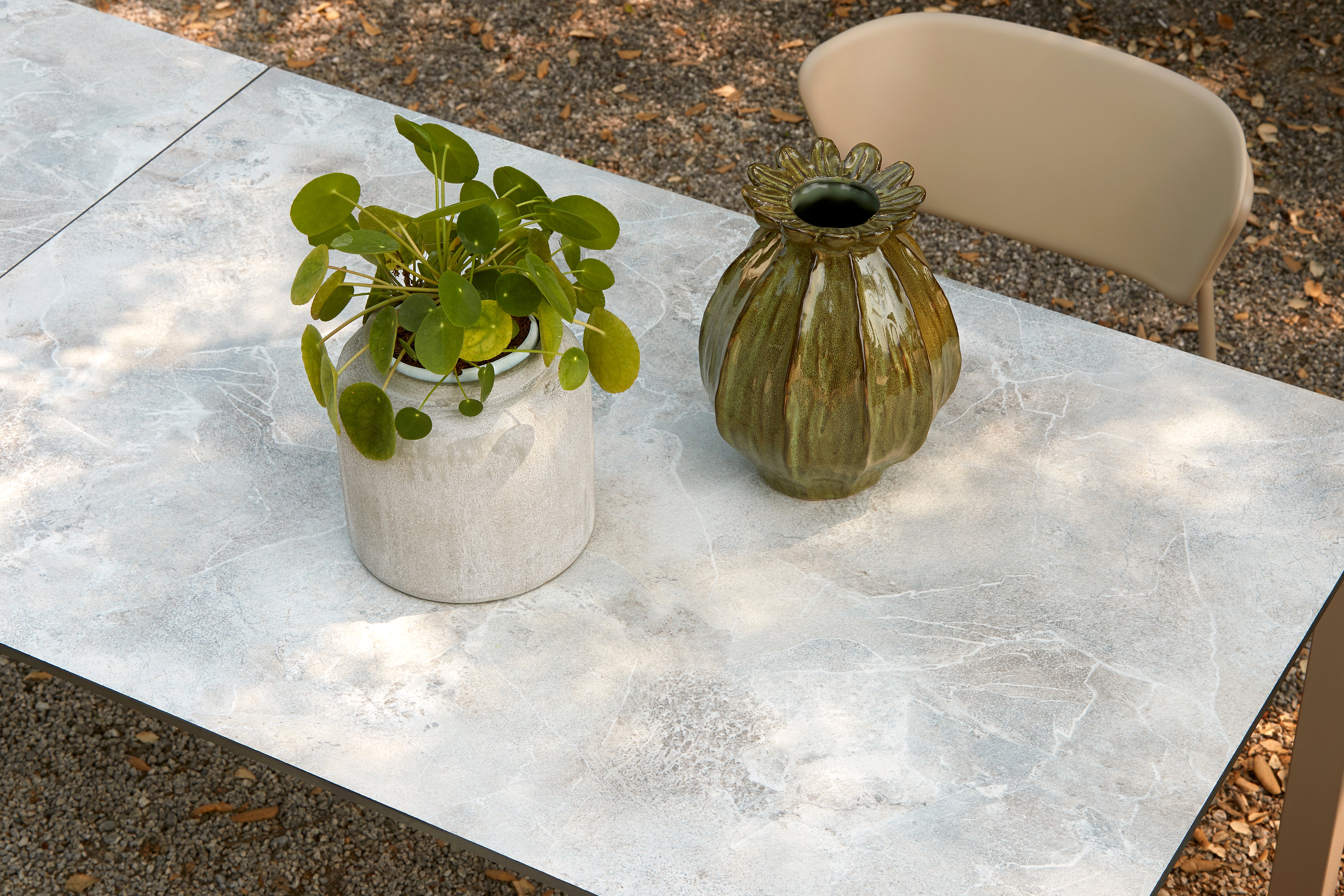 Mesa Extensible Pranzo Antracita  120 a 200 cm