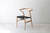 Pack 2 Silla Wishbone Natural Cuerda Negra