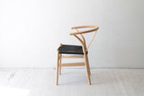 Pack 2 Silla Wishbone Natural Cuerda Negra