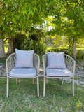 Pack 2 Sitiales  Cuerda gris