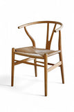 Silla tipo Wishbone Natural