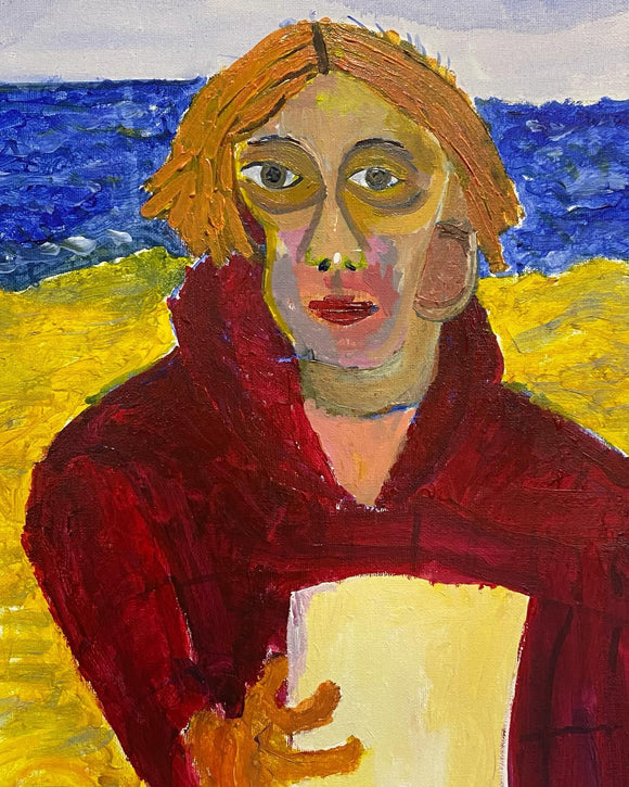 RETRATO EN LA PLAYA