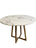 Juego de comedor mármol 120cm