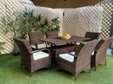COMEDOR DE TERRAZA LUGO JASPECHOCOLATE