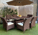 COMEDOR DE TERRAZA LUGO JASPECHOCOLATE